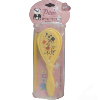 بنك| فرشة شعر +(مشط) الوان