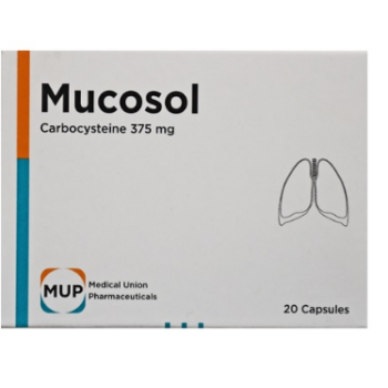 ميوكوسول 375 مجم | 20 كبسول
