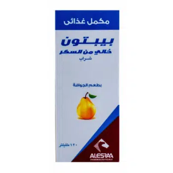 بيبتون شراب خالى من السكر 120مل