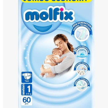حفاضات مولفيكس حديثي الولادة مقاس 1