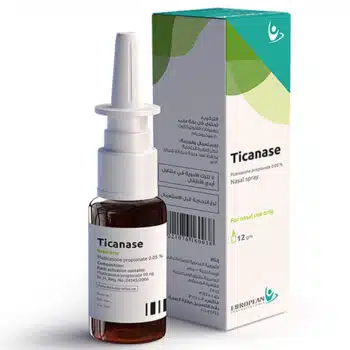 عبوة تيكانيز 0.05% بخاخ أنف 12 جم Ticanase