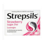 ستربسلز |فراولة (بدون سكر) | 16 قرص ستربسلز فراولة