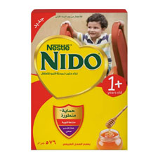 نيدو | 1+ حليب النمو للأطفال من 1 سنة | 576جم