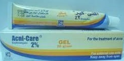أكني-كير 2% جل 20 جم Acni-Care – إريثرومايسين لعلاج حب الشباب