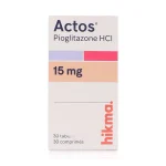 اكتوس 15 مجم 30 قرص Actos