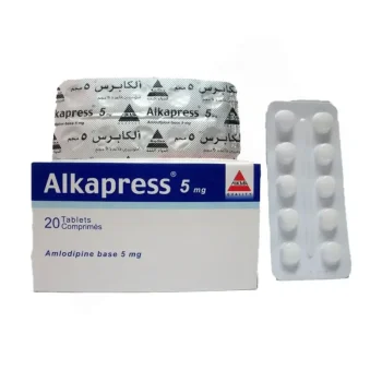 ألكابرس أملوديبين 5 مجم 20 قرص Alkapress 5 mg