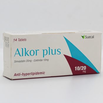 الكور بلس 20/10 مجم 14 قرص Alkor Plus Simvastatin Ezetimibe السعر في مصر