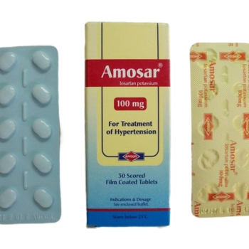 اموسار 100 مجم 30 قرص Amosar Losartan Potassium