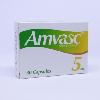 امفاسك 5 مجم 30 كبسولة Amlodipine