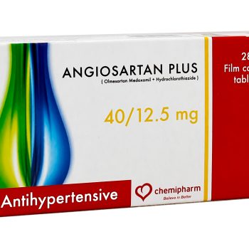 انجيوسارتان بلس 40/12.5 مجم 28 قرص Olmesartan Hydrochlorothiazide