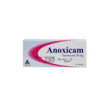 انوكسيكام 20 مجم 20 قرص Anoxicam Tenoxicam