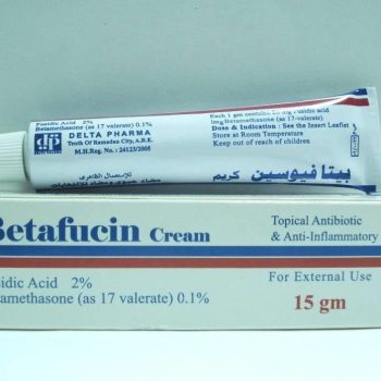 بيتافيوسين كريم 15 جم Betafucin – حمض الفيوسيديك 2% وبيتاميثازون 0.1%