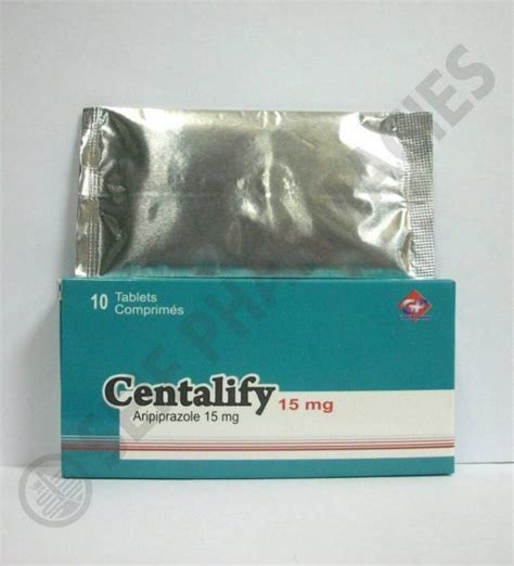 سنتاليفاي 15 مجم 10 قرص سنتاليفاي 15 مجم 10 قرص Centalify