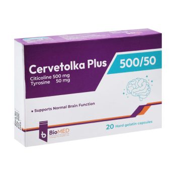 سيرفيتولكا بلس 500/50 مجم 20 كبسولة Cervetolka Plus