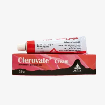 كليروفات 0.05% كريم 25 جم Clerovate – كلوبيتازول بروبيونات لعلاج الصدفية والإكزيما