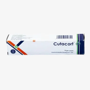 كيوتاكورت كريم 15 جم Cutacort – إيزوكونازول وديفلوكورتولون للفطريات الملتهبة