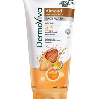 تفاصيل عبوة ديرموفيفا Almond Moisture Plus غسول الوجه 150 مل