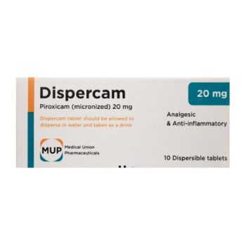 ديسبركام 20 مجم 10 أقراص قابلة للذوبان Dispercam Piroxicam