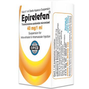 ابيريلفان 40 مجم 1 مل فيال Epirelefan Triamcinolone سعر في مصر
