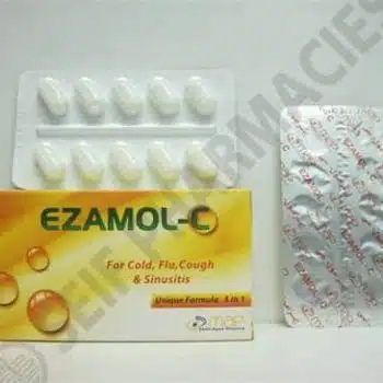 تركيبة ايزامول C 20 قرص Paracetamol Phenylephrine Caffeine Vitamin C