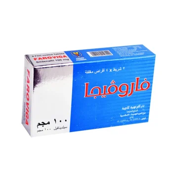 سعر فاروفيجا 100 مجم 8 أقراص Faroviga Sildenafil في مصر