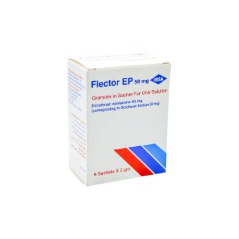 فليكتور 50 مجم 9 أكياس Flector EP حبيبات للمحلول الفموي