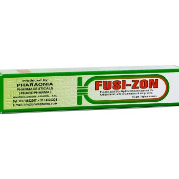 فيوسي-زون كريم 15 جم Fusi-Zon – حمض الفيوسيديك 2% وهيدروكورتيزون 1%