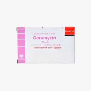 جاراميسين 80 مجم 3 أمبولات Garamycin Gentamicin