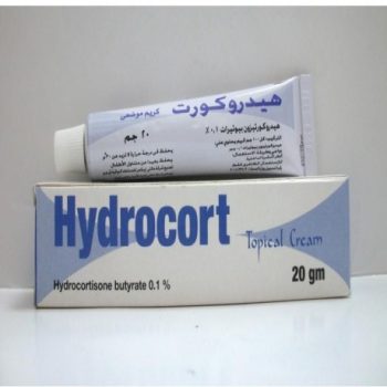 هيدروكورت 0.1% كريم 20 جم Hydrocort – هيدروكورتيزون بيوتيرات لعلاج التهابات الجلد