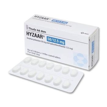 هيزار 50/12.5 مجم 14 قرص لوزارتان وهيدروكلوروثيازيد Hyzaar