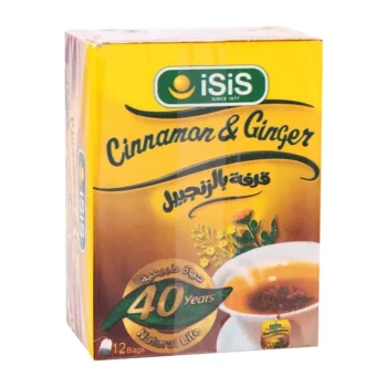 سعر ايزيس قرفة بالزنجبيل 12 كيس ISIS Ginger Cinnamon في مصر