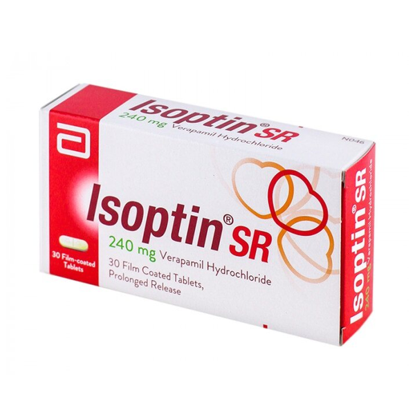 ايسوبتن ريتارد 240 مجم ايسوبتن ريتارد 240 مجم 30 قرص Isoptin SR
