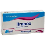 إيترانوكس 100 مجم 5 كبسولات | Itranox Itraconazole 100 mg اترانوكس 100 مجم 5 كبسولات | Itranox