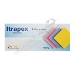 اترابكس 100 مجم 4 كبسولات | Itrapex