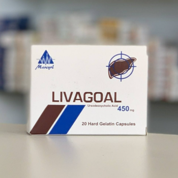 ليفاجول 450 مجم 20 كبسولة Livagoal Ursodeoxycholic Acid