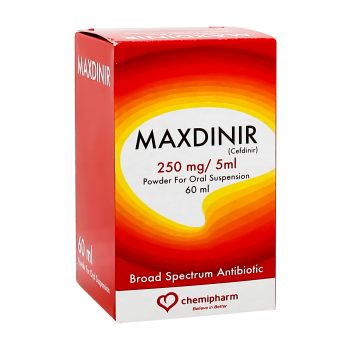 ماكسدينير سيفدينير 250 مجم لكل 5 مل مسحوق معلق 60 مل كيميفارم