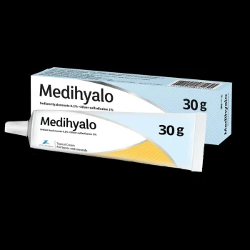ميدهيالو كريم 30 جم Medihyalo للحروق والجروح