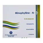 مينوفيللين-N 2.5% 5 أمبولات | Minophylline-N مينوفيللين ان 2.5% 5 أمبولات