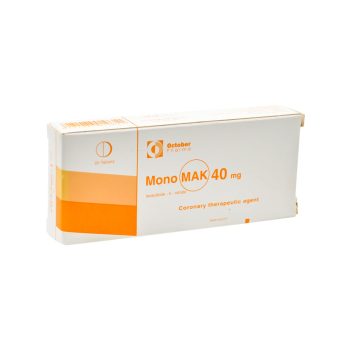 مونوماك 40 مجم 20 قرص Monomak Isosorbide Mononitrate