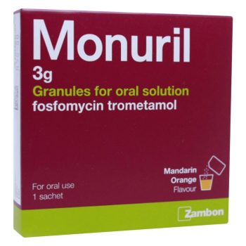 مونوريل 3 جم كيس Monuril Fosfomycin Trometamol