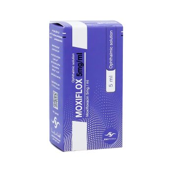 موكسيفلوكس 0.5% قطرة عين 5 مل Moxiflox Moxifloxacin