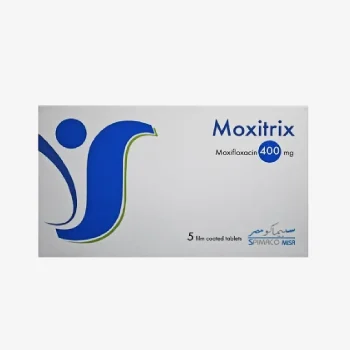 موكسيتركس 400 مجم 5 أقراص Moxitrix موكسيفلوكساسين
