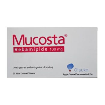 ميوكوستا 100 مجم 20 قرص Mucosta Rebamipide