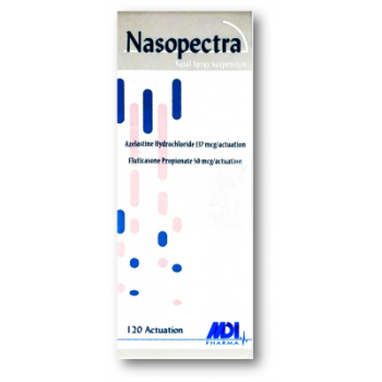 نازوبكترا بخاخ أنف 120 بخة Nasopectra Azelastine Fluticasone