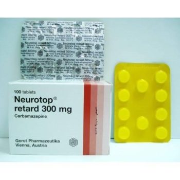 نيوروتوب ريتارد 300 مجم 100 قرص Neurotop Retard Carbamazepine