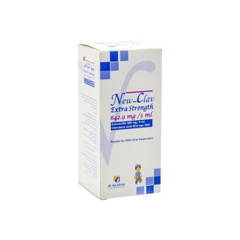 نيو كلاف 642.9 مجم لكل 5 مل معلق 50 مل New-Clav Extra Strength