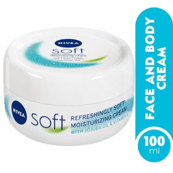 نيفيا سوفت كريم 100 مل NIVEA Soft Moisturizing Cream