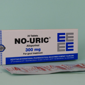 نو يوريك 300 مجم 20 قرص No-Uric Allopurinol