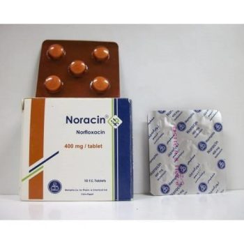 نوراسين 400 مجم 10 أقراص Noracin Norfloxacin