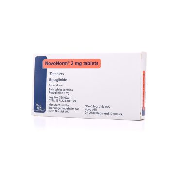 نوفونورم 2 مجم 30 قرص NovoNorm Repaglinide